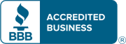 BBB Accredited Business logo.